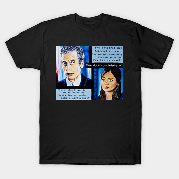 The Loyal Doctor or Clara's Betrayal T-Shirt by jephwho